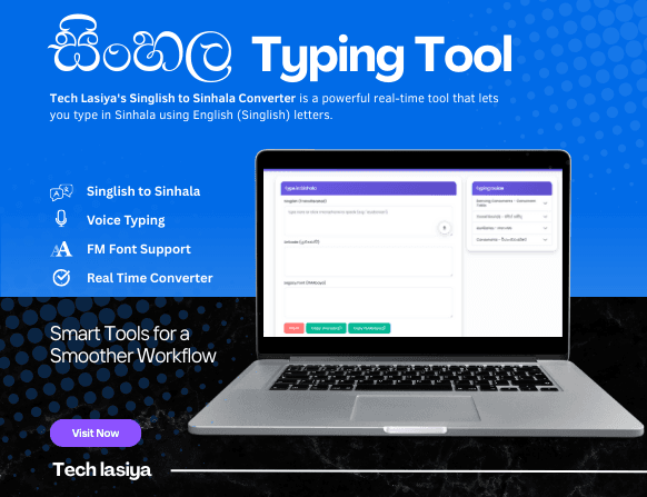 Sinhala Typing Tools